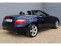 Used Mercedes SLK250 2015 Blue Cabriolet