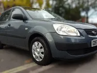 Used Kia Rio 97 HP (71 kW) 2008 Grey Hatchback