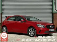 Used Mercedes A180 Executive 109 HP (80 kW) 2016 Red Hatchback