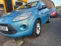 Used Ford Ka Studio 69 HP (50 kW) 2015 Blue Hatchback