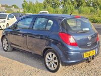 Used Vauxhall Corsa Excite 2014 Blue Hatchback
