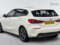 Used BMW 118 Sport Line 134 HP (98 kW) 2023 White Hatchback
