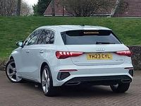 Used Audi A3 S-Line 110 HP (80 kW) 2023 White Sedan