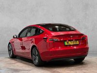 Used Tesla Model 3 Long Range AWD 366 kW (498 HP) 2021 Red Sedan