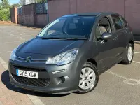 Used Citroën C3 PureTech 82 HP (60 kW) 2015 Grey Hatchback