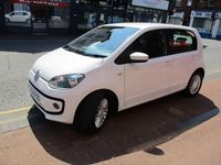 Used VW up! high up! 75 HP (55 kW) 2015 White Hatchback