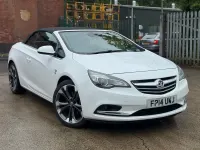 Used Vauxhall Cascada Elite 170 HP (125 kW) 2014 White Cabriolet