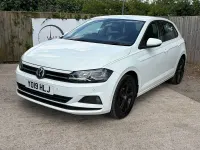 Used VW Polo SE 95 HP (69 kW) 2019 White Hatchback