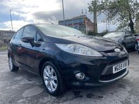 Used Ford Fiesta Zetec 2010 Black Hatchback