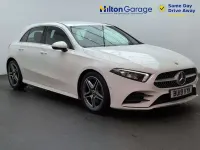 Used Mercedes A200 AMG line 150 HP (110 kW) 2019 White Hatchback