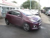 Used Peugeot 108 Allure 82 HP (60 kW) 2016 Mauve/purple Hatchback
