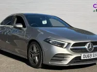 Used Mercedes A200 AMG Line Premium Plus 163 HP (119 kW) 2019 Silver Sedan