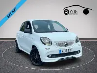 Used Smart ForFour 71 HP (52 kW) 2019 White Hatchback