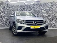 Used Mercedes GLC220 AMG line 170 HP (125 kW) 2018 Silver SUV