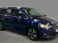 Used VW Touran SEL 150 HP (110 kW) 2021 Blue MPV