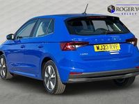 Used Skoda Fabia SE L 2023 Blue Hatchback