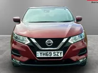 Used Nissan Qashqai Acenta Premium 116 HP (85 kW) 2019 Red SUV
