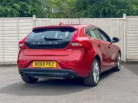 Used Volvo V40 Inscription 152 HP (111 kW) 2019 Red Hatchback