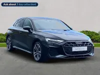 Begagnad Audi A3 S-Line 147 HK (108 kW) 2025 Svart Halvkombi