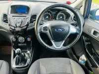 Used Ford Fiesta Zetec 98 HP (72 kW) 2016 Blue Hatchback