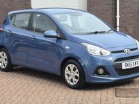 Used Hyundai i10 SE 66 HP (48 kW) 2015 Blue Hatchback