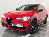 Begagnad Alfa Romeo Stelvio 280 HK (205 kW) 2017 Röd SUV