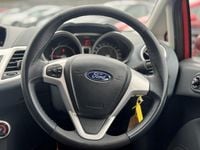 Used Ford Fiesta Zetec 82 HP (60 kW) 2009 Red Hatchback