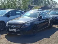 Used Mercedes C300 AMG Line Premium 258 HP (189 kW) 2018 Black Coupe