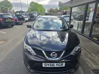 Used Nissan Qashqai N-Connecta 110 HP (80 kW) 2016 Black SUV