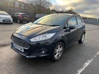 Used Ford Fiesta Zetec 2015 Black Hatchback