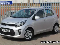 Used Kia Picanto 84 HP (61 kW) 2019 Silver Hatchback