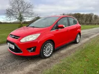 Used Ford C-MAX Titanium 115 HP (84 kW) 2012 Red MPV