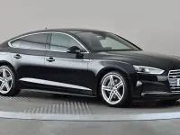 Used Audi A5 Sportback S-Line 252 HP (185 kW) 2018 Black Hatchback
