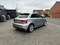 Used Audi A1 S-Line 116 HP (85 kW) 2015 Silver Hatchback