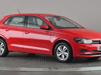 Begagnad VW Polo SE 65 HK (47 kW) 2018 Röd Halvkombi