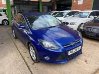 Used Ford Focus Zetec 115 HP (84 kW) 2013 Blue Hatchback