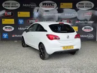 Used Vauxhall Corsa Sport 90 HP (66 kW) 2018 White Hatchback