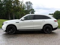 Used Mercedes EQC400 AMG line 300 kW (408 HP) 2022 White SUV
