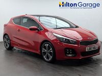 Used Kia ProCeed GT-Line S 134 HP (98 kW) 2017 Red Hatchback