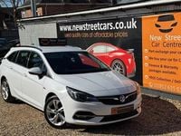 Used Vauxhall Astra SRi 145 HP (106 kW) 2020 White Estate