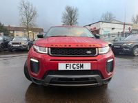 Used Land Rover Range Rover evoque HSE Dynamic 180 HP (132 kW) 2017 Red SUV