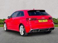 Used Audi A3 S-Line 150 HP (110 kW) 2016 Red Hatchback