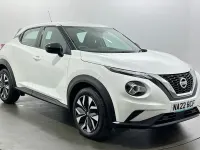 Used Nissan Juke Acenta 114 HP (83 kW) 2022 White SUV