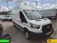 Used Ford Transit 130 HP (95 kW) 2022 White Van