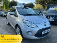 Używany Ford Ka Zetec 69 KM (50 kW) 2014 Srebrny Hatchback