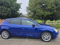 Used Seat Leon SE Dynamic 115 HP (84 kW) 2019 Blue Hatchback