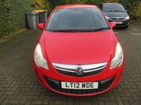 Used Vauxhall Corsa S 65 HP (47 kW) 2012 Red Hatchback