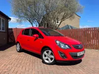 Begagnad Vauxhall Corsa 2013 Röd Halvkombi