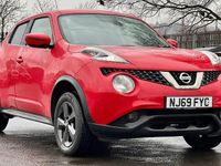 Used Nissan Juke Acenta 112 HP (82 kW) 2019 Red SUV