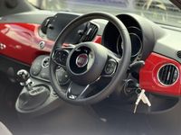 Used Fiat 500C S 70 HP (51 kW) 2024 Passadble red Cabriolet